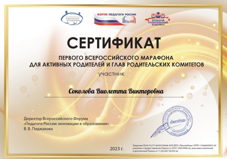 Всероссийский онлайн-марафон.