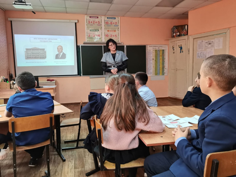 Занятие по финансовой грамотности.
